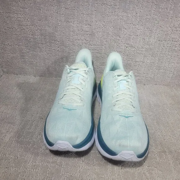 Hoka One One Mach 4 Men's Size US 12D Blue Glass Evening Primrose Athletic Shoes