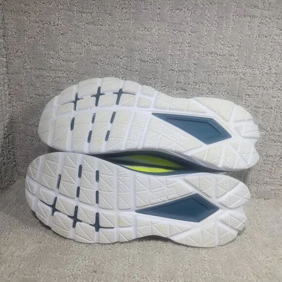 Hoka One One Mach 4 Men's Size US 12D Blue Glass Evening Primrose Athletic Shoes
