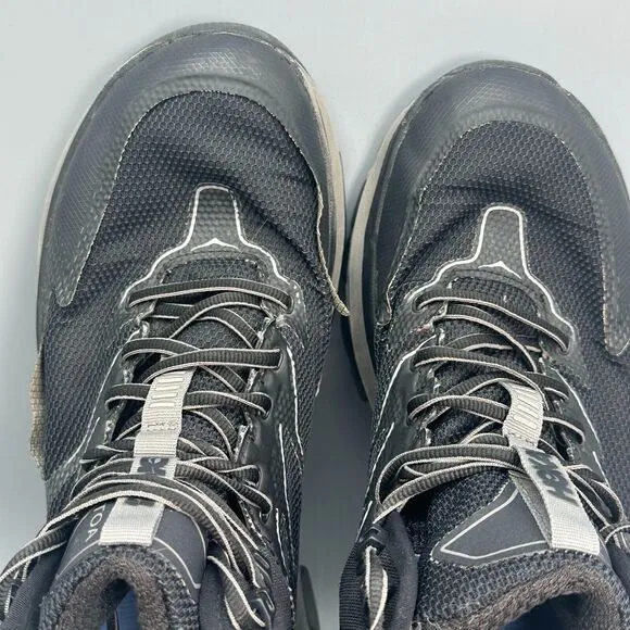 Hoka One One Sky Toa Gore-Tex Men's 10 Black Sneakers Lace-Up Low Top Athletic