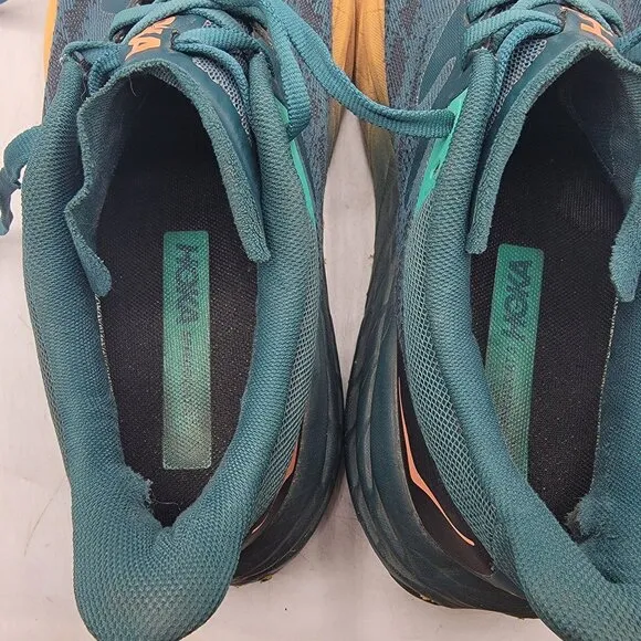 Hoka One One Speedgoat 5 GTX Womens 10 B Green Running Shoes Athletic 1127913