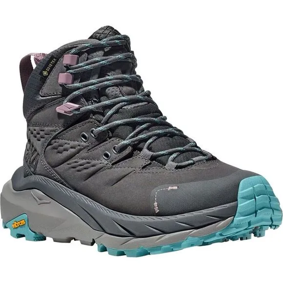 Hoka Womens Kaha‎ 2 GTX Waterproof Hiking Boots Castlerock 1123156 / CCSH 7.5B
