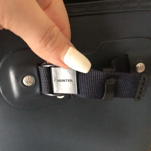 HUNTER Blue Original Tall Rain Boots