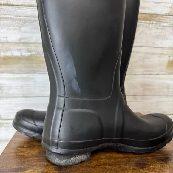 Hunter Original Tall Black Rain Boots Women’s size 6
