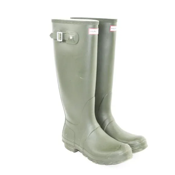 Hunter Original Tall Dk. Olive Boots #205-60
