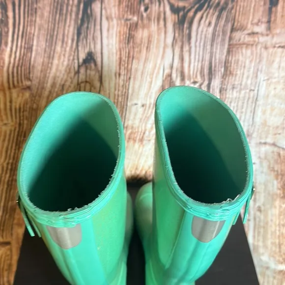 Hunter Original Tall Glitter Rain Boots Womens Sz 5