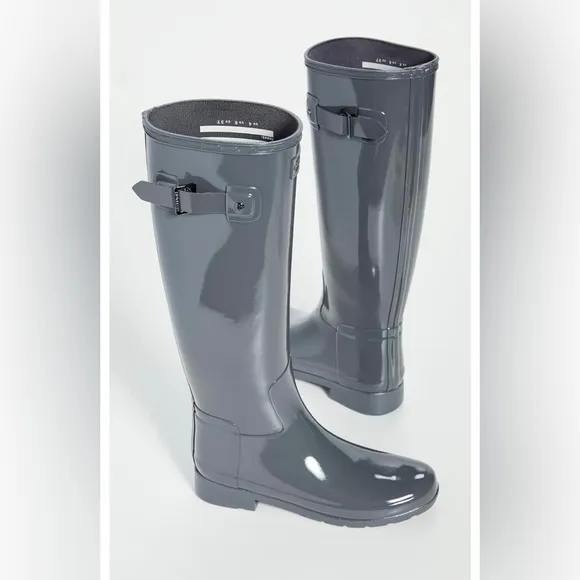 HUNTER Original tall gloss boots