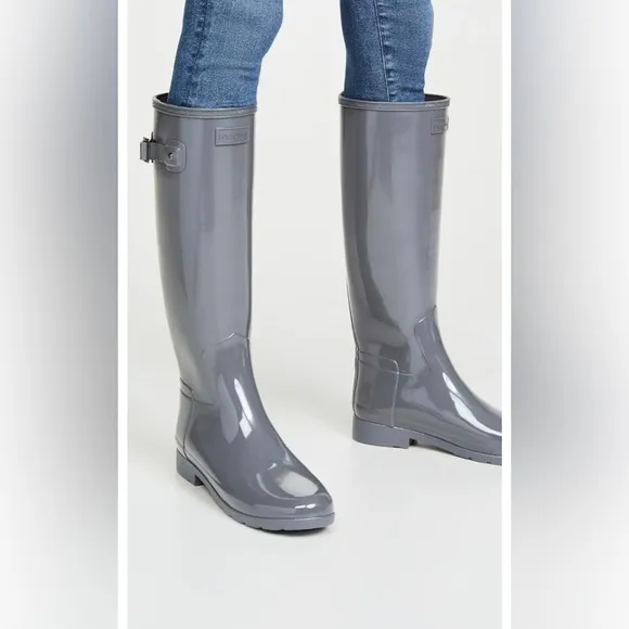 HUNTER Original tall gloss boots