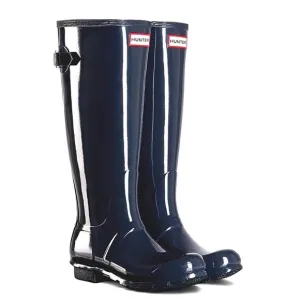 HUNTER Original Tall Gloss Rain Boots size 8