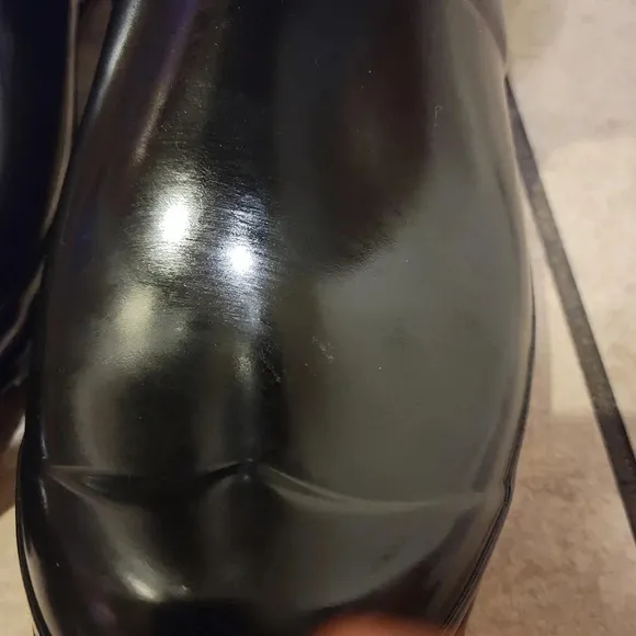 Hunter Original Tall Glossy Boots - Size 7
