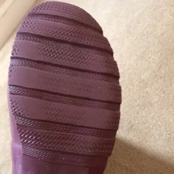 Hunter Purple Tall Rain Boots