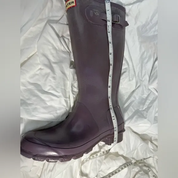 Hunter Shoes Original Tall Hunter Rain Boots in LiLac purple .Size Euro 37