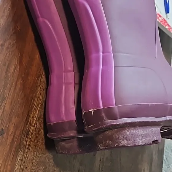 Hunter Tall Purple Rain Boots