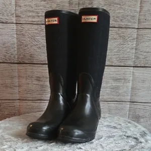 Hunter Tall Rain Boots, Womens 8 Mens 7 Great Condition