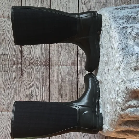 Hunter Tall Rain Boots, Womens 8 Mens 7 Great Condition