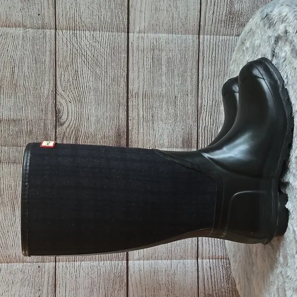 Hunter Tall Rain Boots, Womens 8 Mens 7 Great Condition