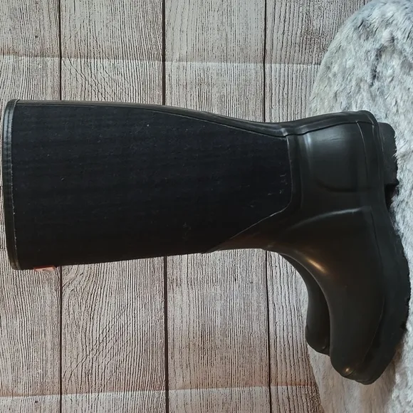 Hunter Tall Rain Boots, Womens 8 Mens 7 Great Condition