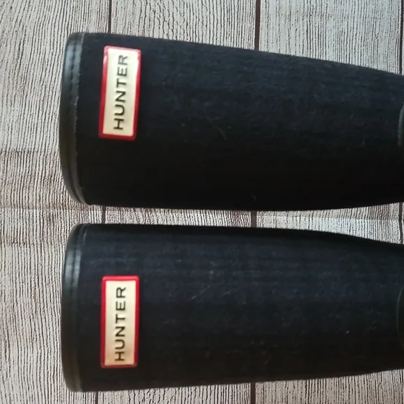 Hunter Tall Rain Boots, Womens 8 Mens 7 Great Condition