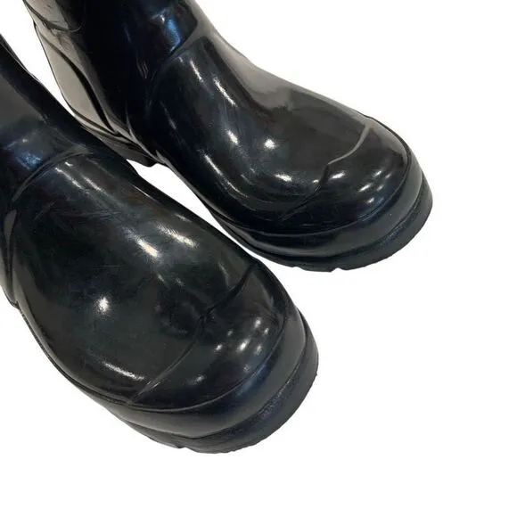 HUNTER Tall Glossy Wellies (Sz 37)