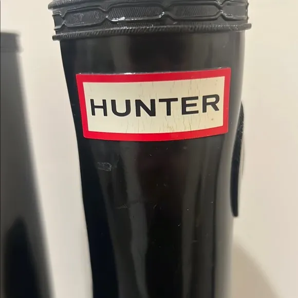 Hunter Women’s Black Tall Rain Boots