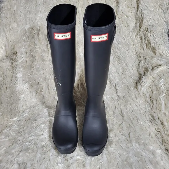 Hunter Women's Original Tall Rain Boots Size 8