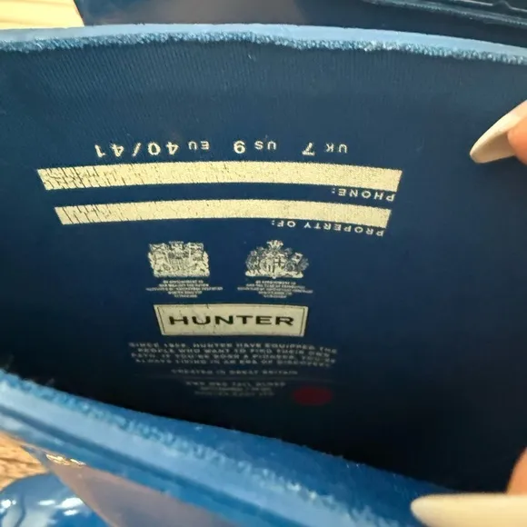 HUNTER•Original Tall Gloss Rain Boot
