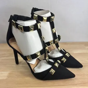 I.N.C. International Concepts Syndia Studded Dress Sandals- Black MC- Size 8.5 M