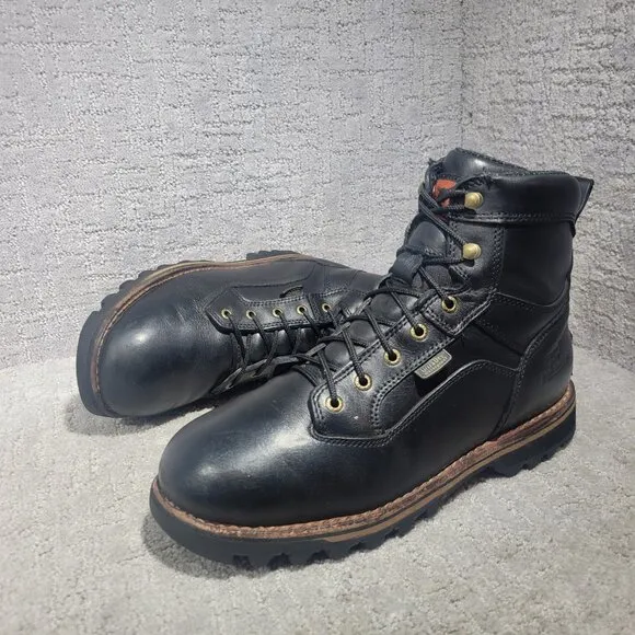 Irish Setter 868 Men's Size US 10.5 EE Black Leather Hunting Work Boots