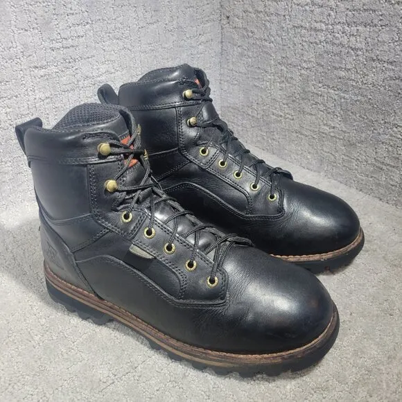 Irish Setter 868 Men's Size US 10.5 EE Black Leather Hunting Work Boots