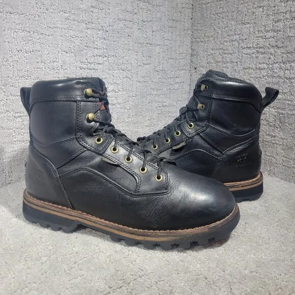 Irish Setter 868 Men's Size US 10.5 EE Black Leather Hunting Work Boots