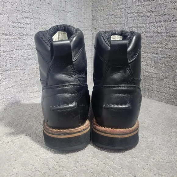 Irish Setter 868 Men's Size US 10.5 EE Black Leather Hunting Work Boots