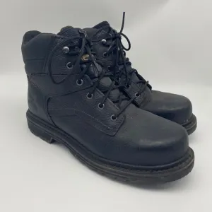 Irish Setter Black Work Boots 6&quot; STEEL TOE 83664 Kittson Mens Size 9.5 E2