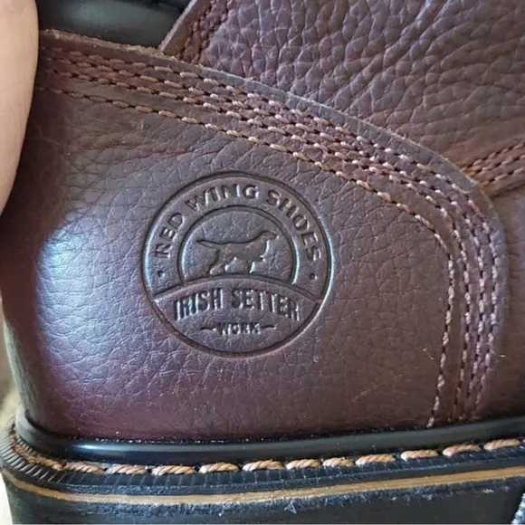 Irish Setter Farmington 8 Inch Work Boots SZ 8 (83803)