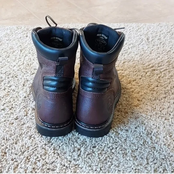 Irish Setter Farmington 8 Inch Work Boots SZ 8 (83803)