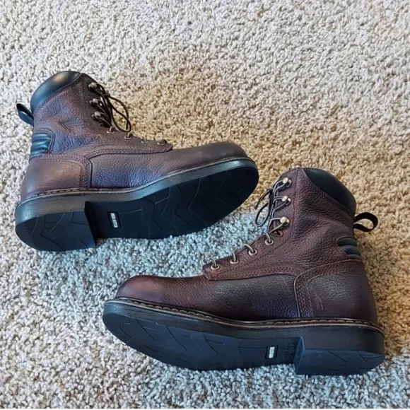 Irish Setter Farmington 8 Inch Work Boots SZ 8 (83803)