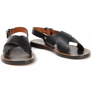 Isabel Marant Black Leather Sandals