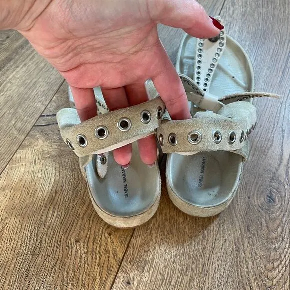 Isabel Marant Edris Bow Tie Sandals EU 37 US 6