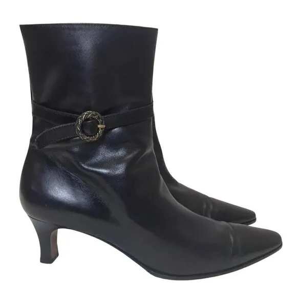 Italian Handmade Black Boots