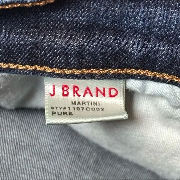J Brand Martini Flare Jeans in Pure Size 27