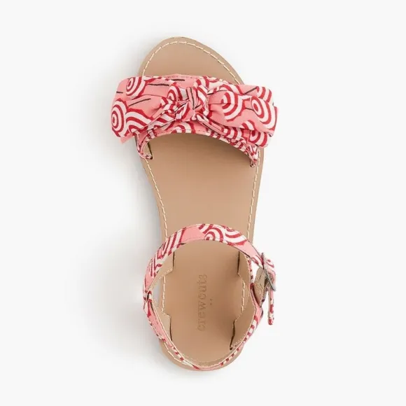 J. Crew Crewcuts Girls’ Umbrella Knot-Front Sandals