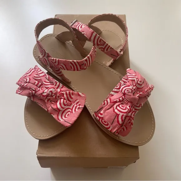 J. Crew Crewcuts Girls’ Umbrella Knot-Front Sandals