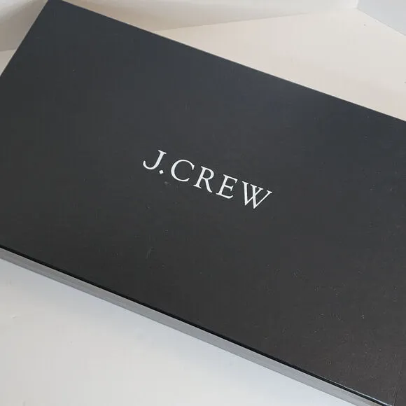 J. Crew Italian Black Patent Leather Boots Women's SZ 9 - #BM706 - New in Box!