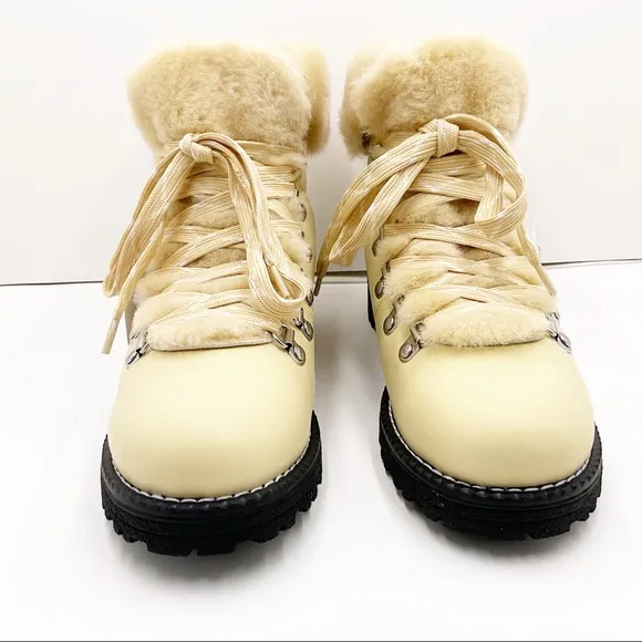 🆕{J. CREW} Mulhouse Nordic Leather-Fur Boots