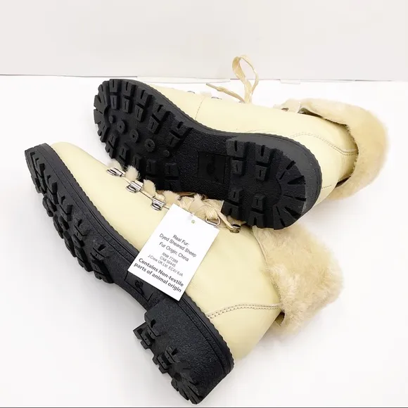 🆕{J. CREW} Mulhouse Nordic Leather-Fur Boots