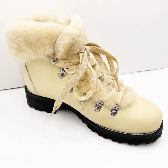 🆕{J. CREW} Mulhouse Nordic Leather-Fur Boots