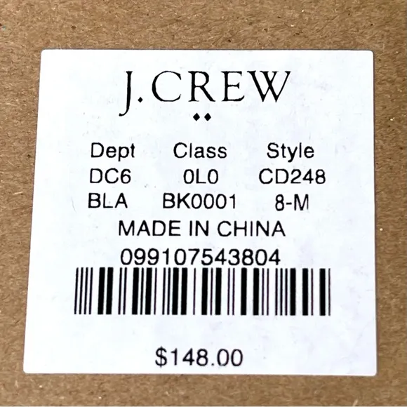 J. Crew Rhinestone Bow Platform Heels Glass Upper Rubber Sole with Flocking