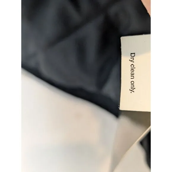 J. Crew Wool Pea Coat Thinsulate Liner Black Women's Size XS NWT &amp; Imperfection