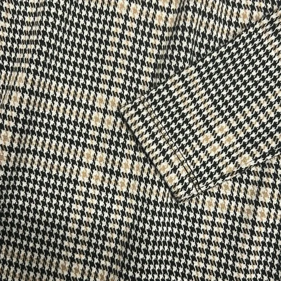 J. McLaughlin Long Sleeve Houndstooth Mock Neck Casual Sweater Dress Size XS NEW
