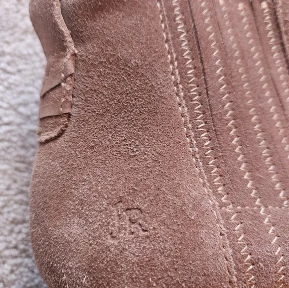 Jack Rogers ankle booties, women's 8M, brown