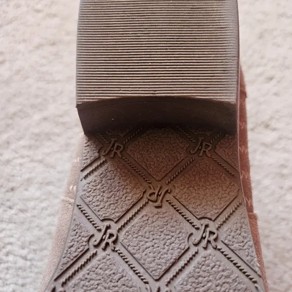Jack Rogers ankle booties, women's 8M, brown