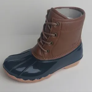 JBU Little boys Maplewood casual Duck tan  Boot size 1M